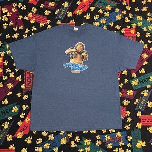 VTG The Goonies Truffle Shuffle Dark Blue Graphic Tee Shirt / Size 2XL